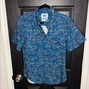 RSVLTS Discovery’s Shark Week Pattern Shirt